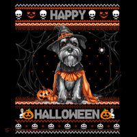 Happy Halloween Ugly Miniature Schnauzer Howloween Pumpkin Coffee Mug thumb 5
