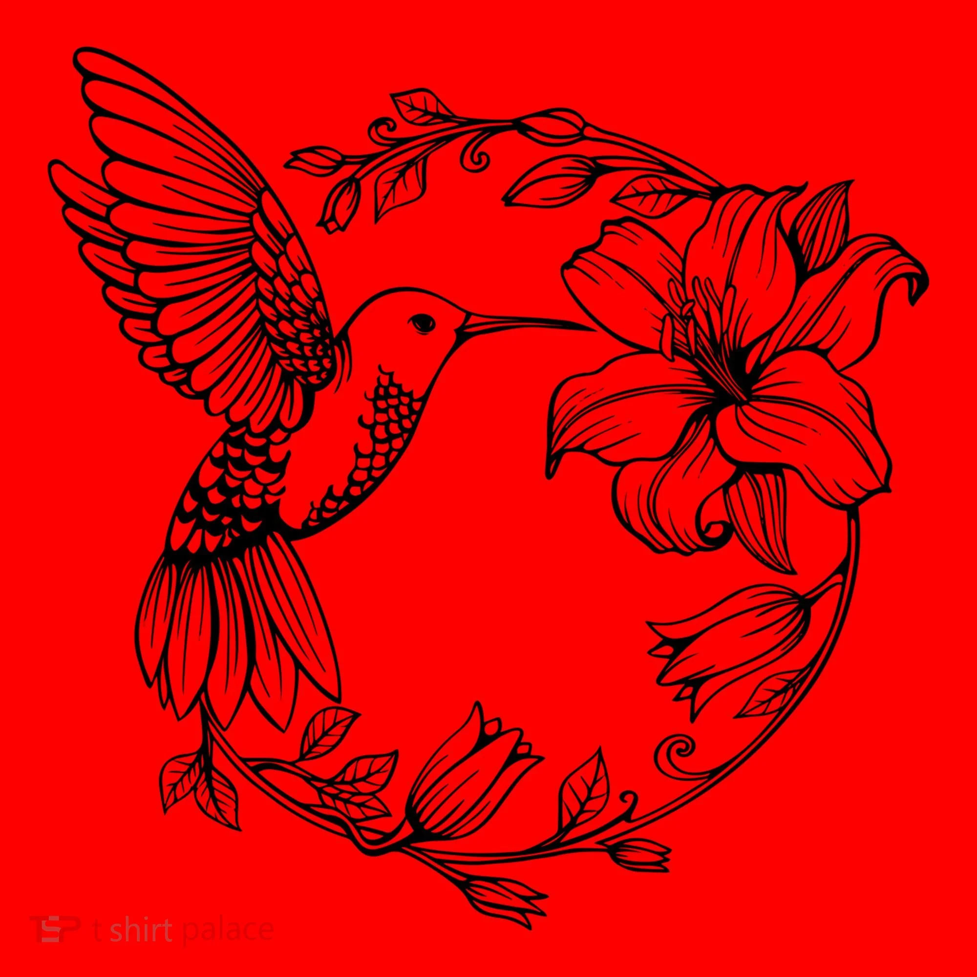 Hummingbird Santa Hat