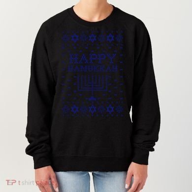 Happy Hanukkah Ugly Sweater Gift Women's Sweatshirt