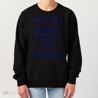 Happy Hanukkah Ugly Sweater Gift Women's Sweatshirt thumb 0