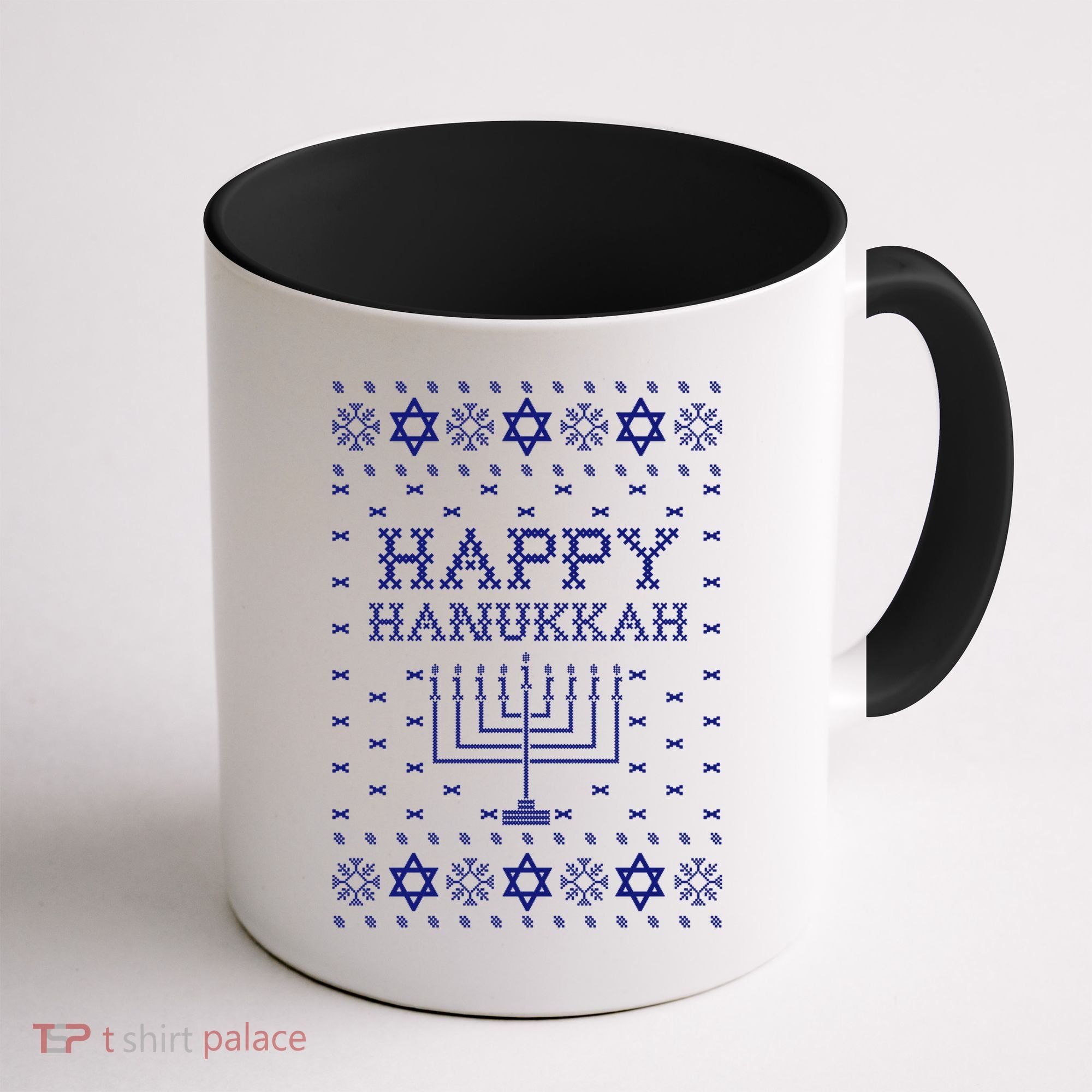 Happy Hanukkah Ugly Sweater Gift Coffee Mug