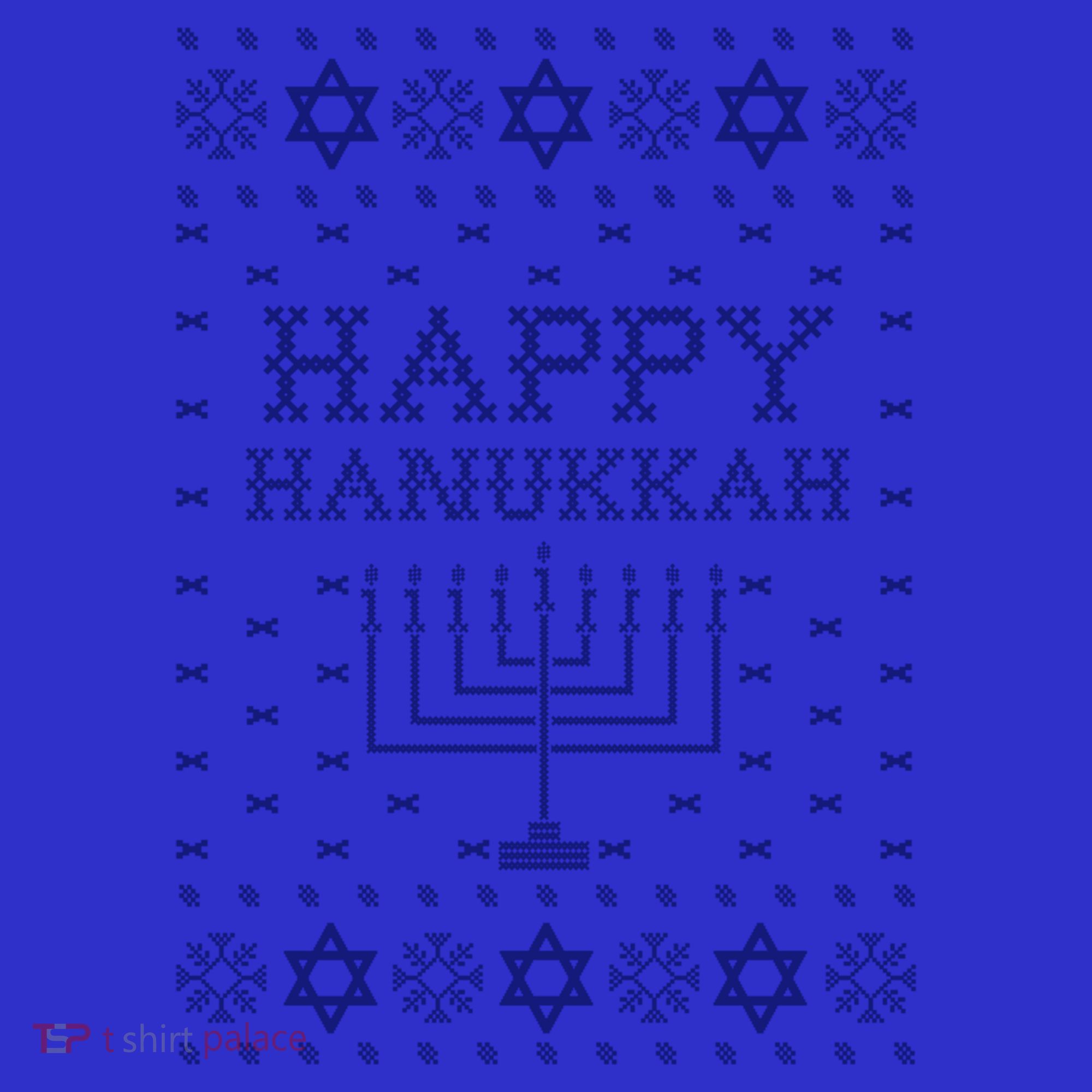 Happy Hanukkah Ugly Sweater Gift Kids Sweatshirt