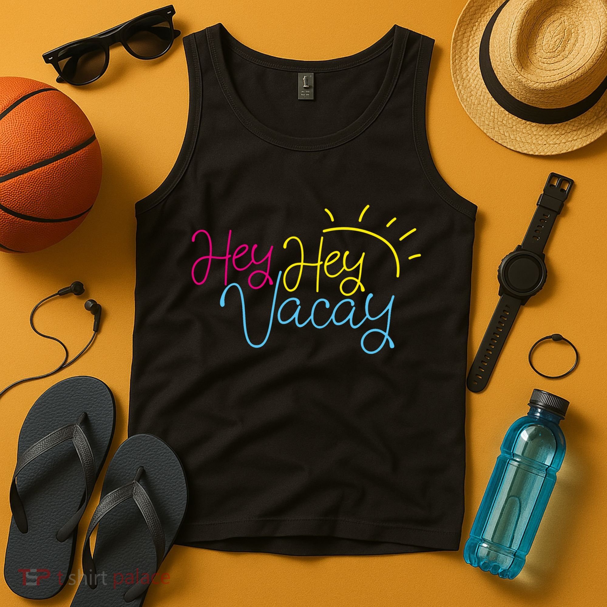 Hey Hey Vacay Summer Sun Tank Top
