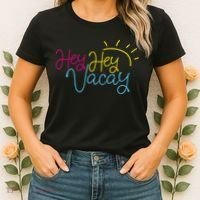 Hey Hey Vacay Summer Sun Women's T-Shirt thumb 2