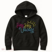 Hey Hey Vacay Summer Sun Kids Hoodie thumb 0