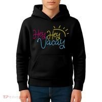 Hey Hey Vacay Summer Sun Kids Hoodie thumb 4