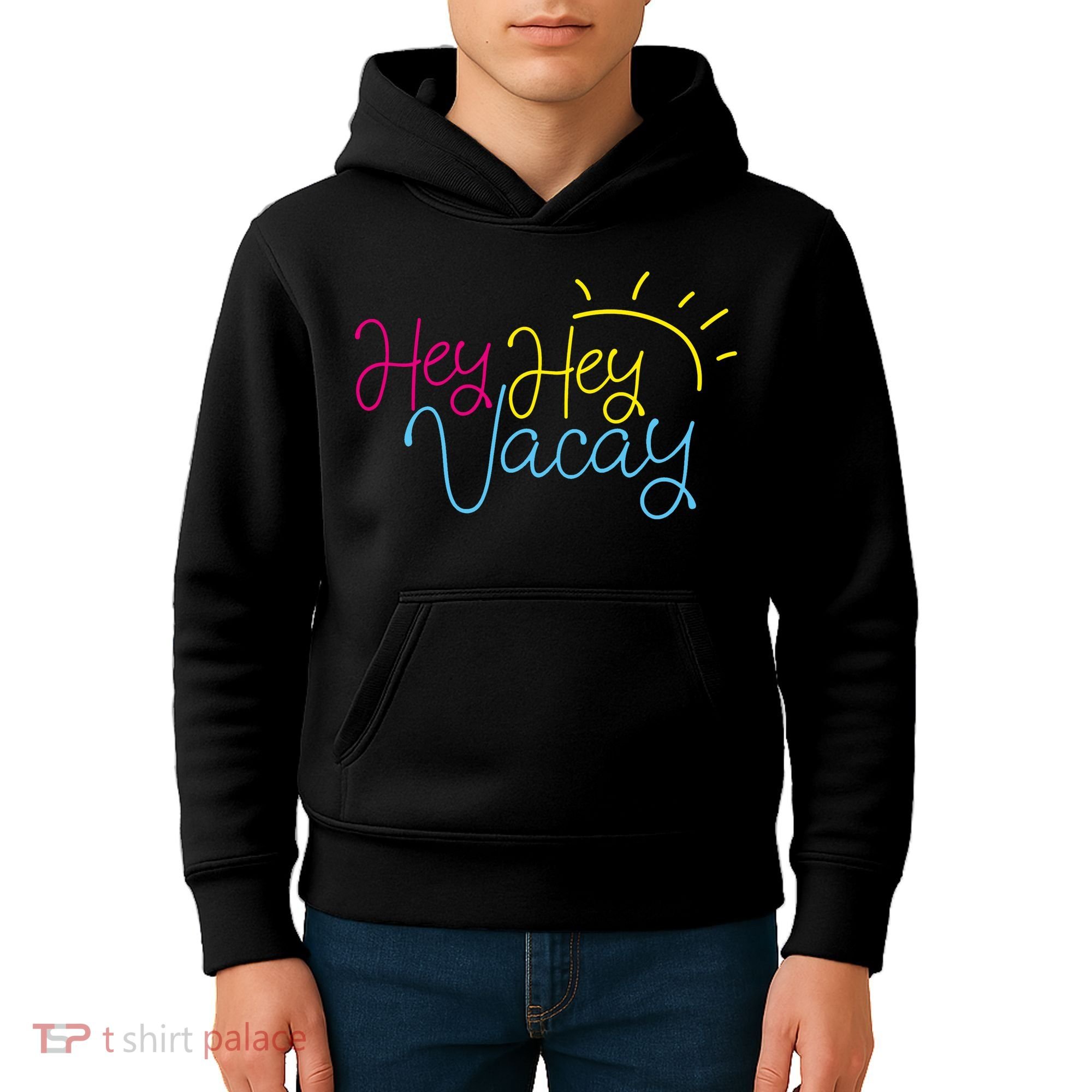 Hey Hey Vacay Summer Sun Kids Hoodie