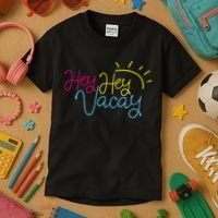 Hey Hey Vacay Summer Sun Kids T-Shirt thumb 3