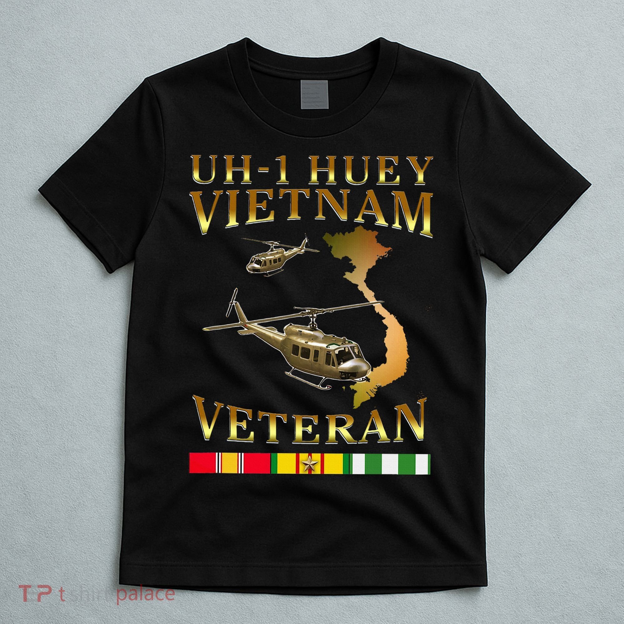 Huey Helicopter Vietnam Veteran Uh 1 Huey Vietnam Huey T-Shirt