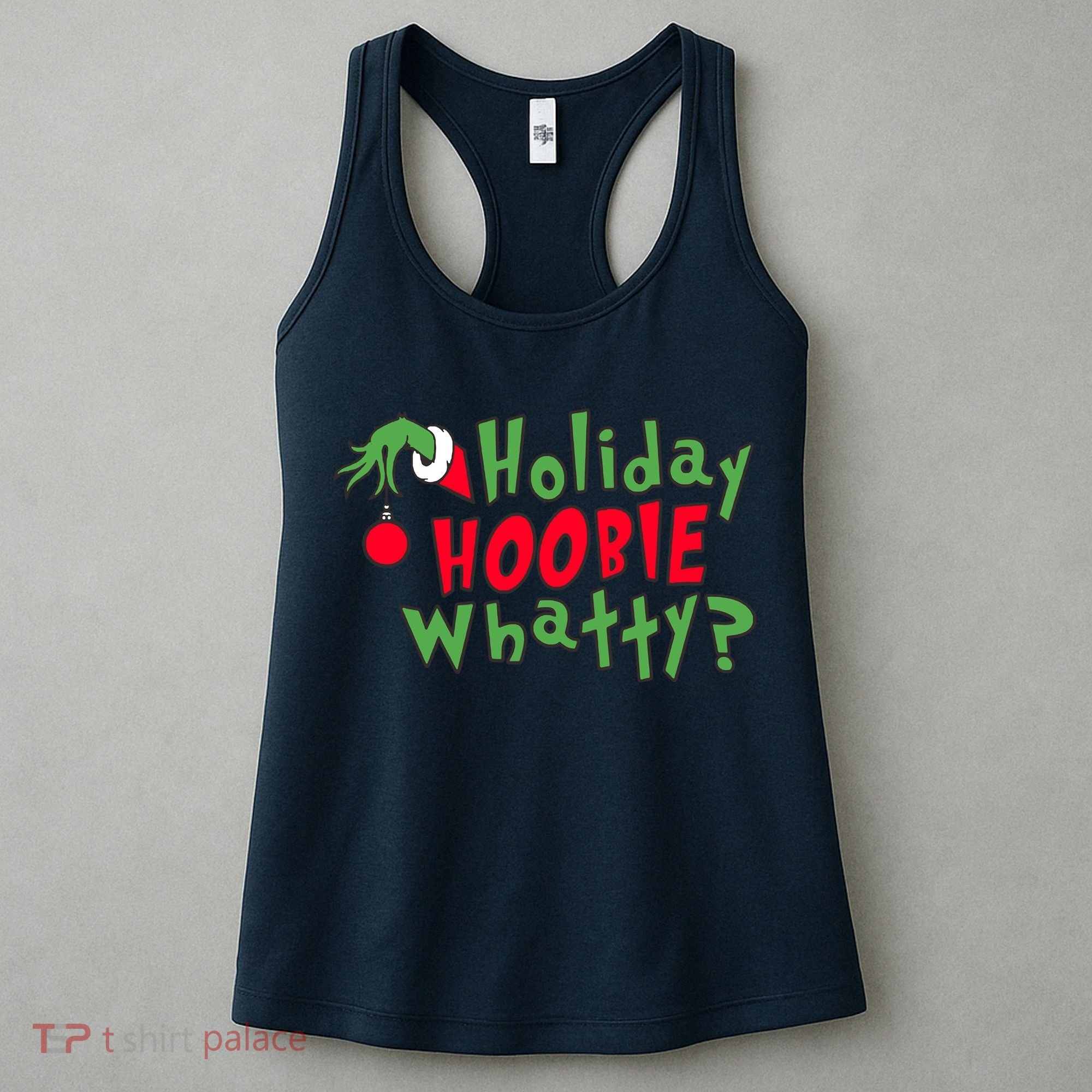 Holiday Hoobie Whatty, The Stole Christmas Women's Tank Top