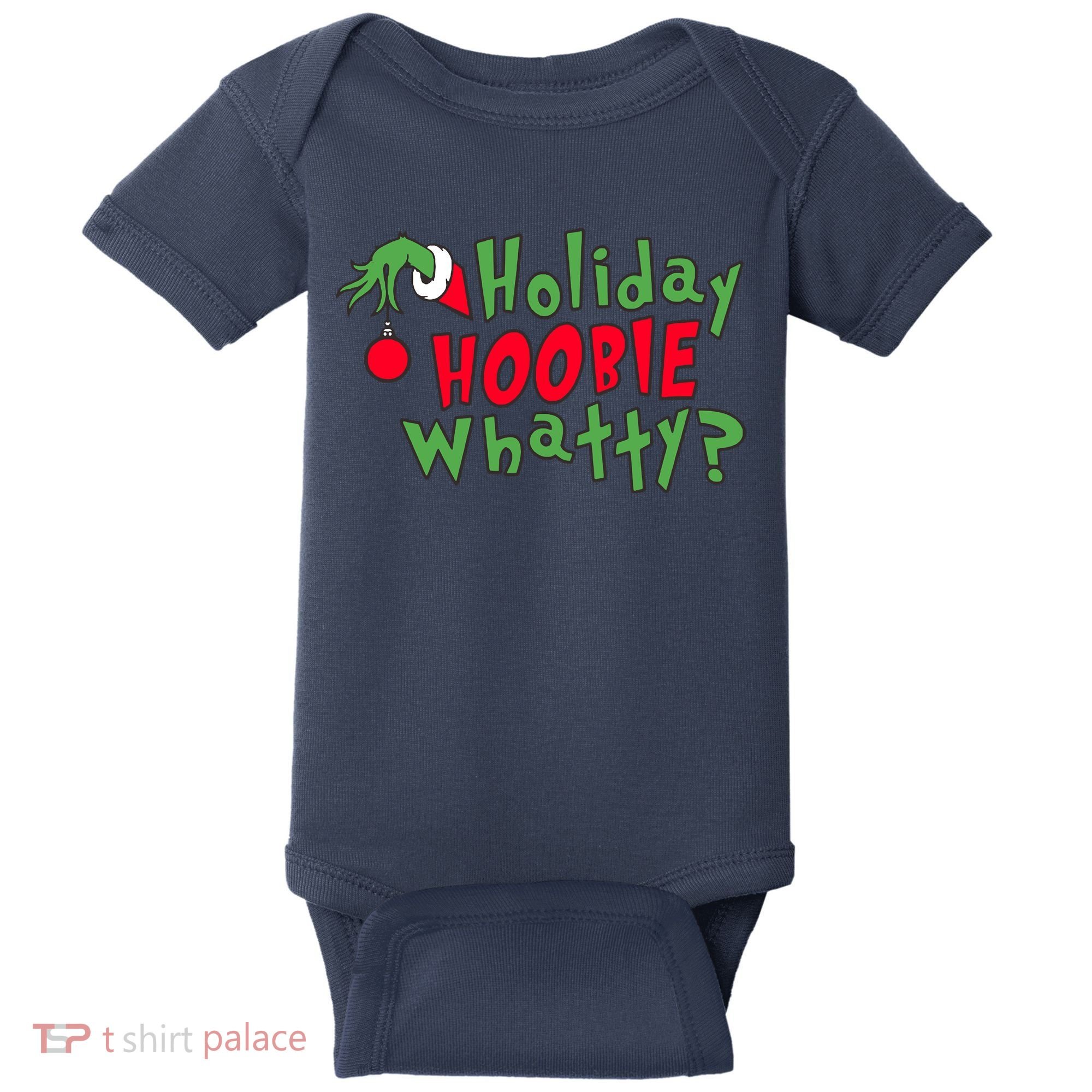 Holiday Hoobie Whatty, The Stole Christmas Baby Bodysuit