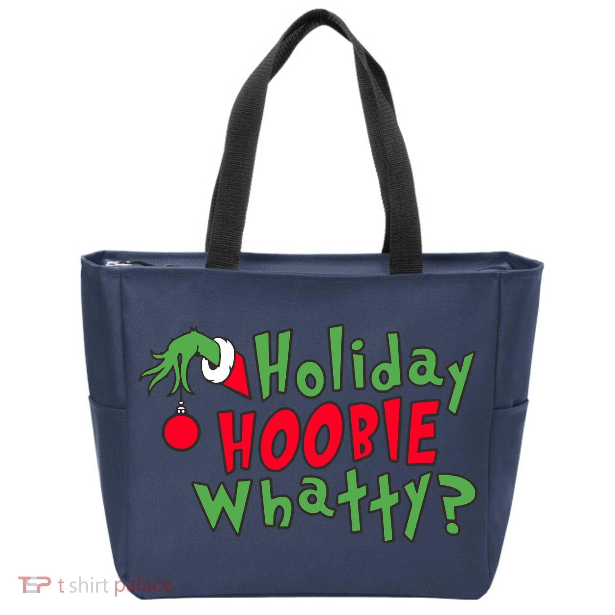 Holiday Hoobie Whatty, The Stole Christmas Tote Bag