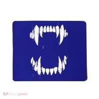 Halloween Horror Wolf Dog Vampire Monster Teeth Costume Mousepad thumb 0