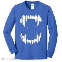 Halloween Horror Wolf Dog Vampire Monster Teeth Costume Kids Long Sleeve Shirt thumb 0