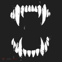 Halloween Horror Wolf Dog Vampire Monster Teeth Costume Women's Sweatshirt thumb 2