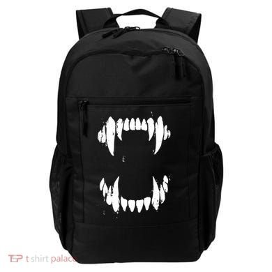 Halloween Horror Wolf Dog Vampire Monster Teeth Costume Backpack