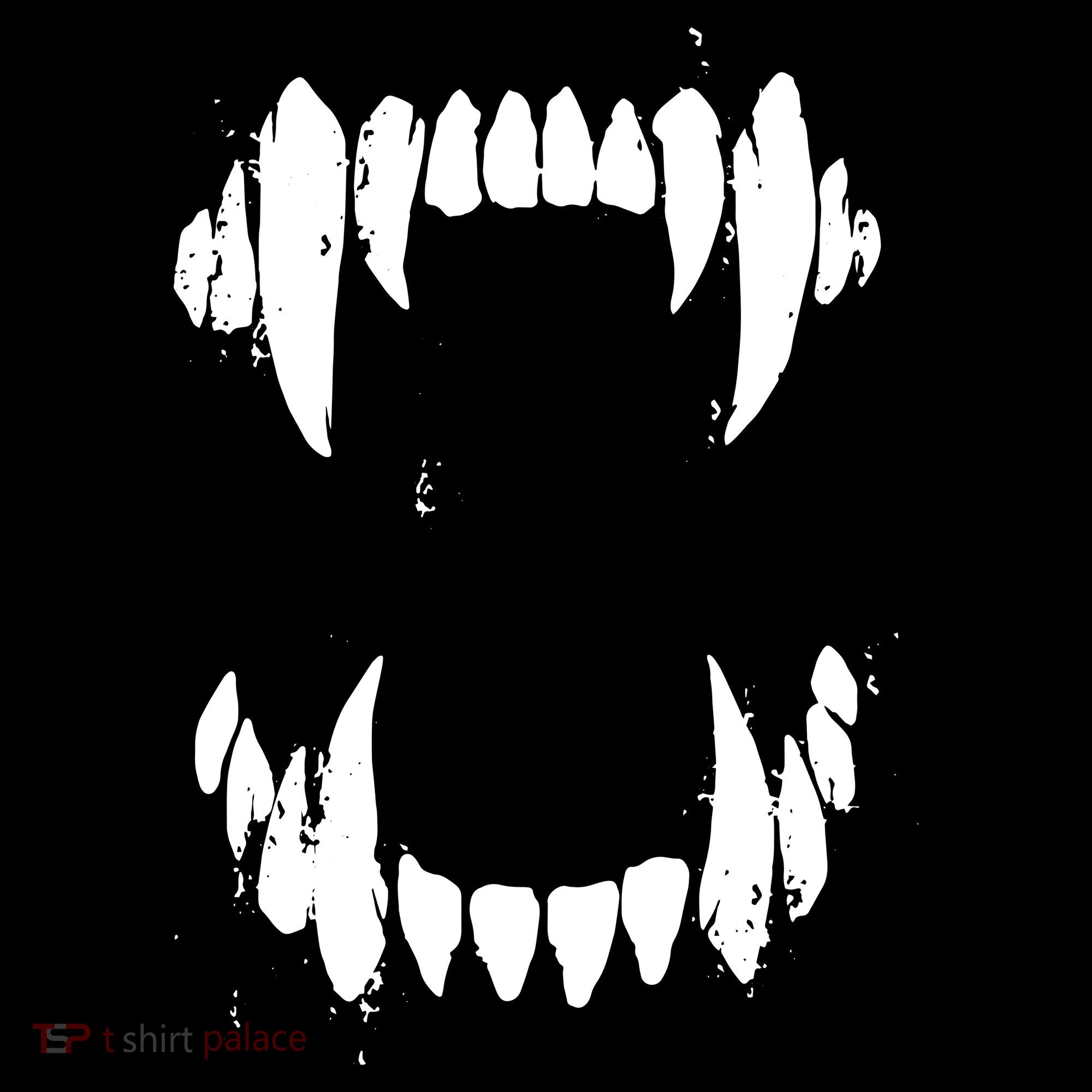 Halloween Horror Wolf Dog Vampire Monster Teeth Costume Tote Bag