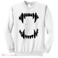 Halloween Horror Wolf Dog Vampire Monster Teeth Costume Sweatshirt thumb 0