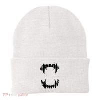 Halloween Horror Wolf Dog Vampire Monster Teeth Costume Beanie thumb 0