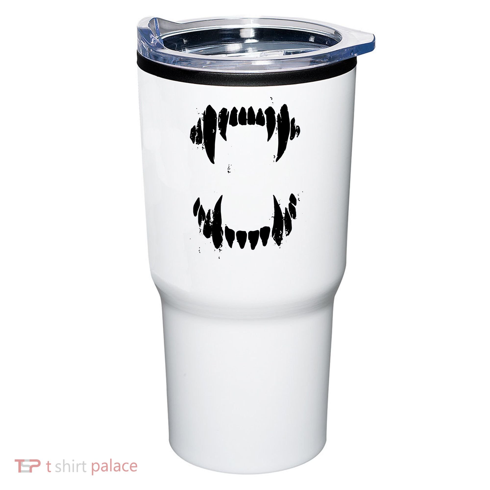 Halloween Horror Wolf Dog Vampire Monster Teeth Costume Tumbler