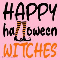 Happy Halloween Witches Cute Coaster thumb 2