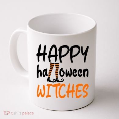 Happy Halloween Witches Cute Coffee Mug