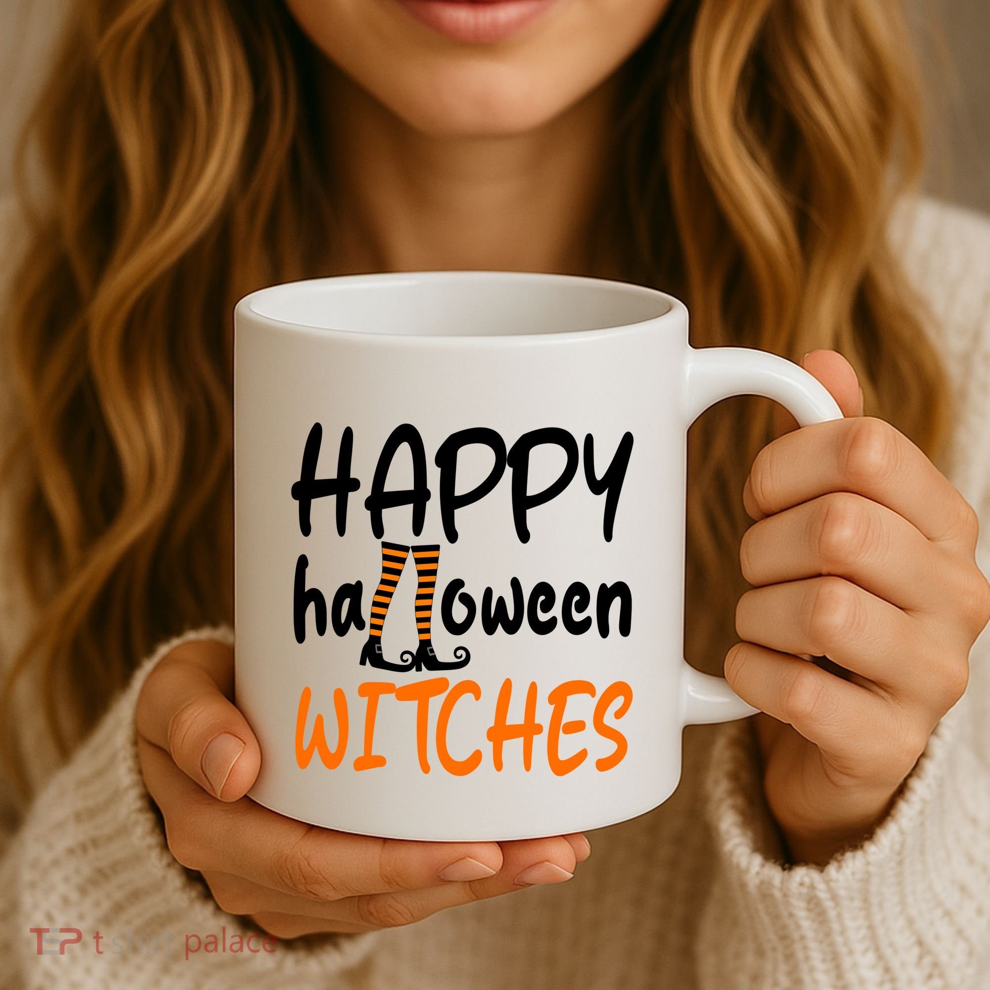 Happy Halloween Witches Cute Coffee Mug