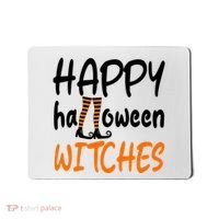 Happy Halloween Witches Cute Mousepad thumb 0
