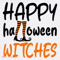 Happy Halloween Witches Cute Mousepad thumb 1