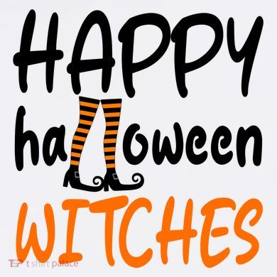 Happy Halloween Witches Cute Ornament