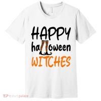 Happy Halloween Witches Cute Premium T-Shirt thumb 0