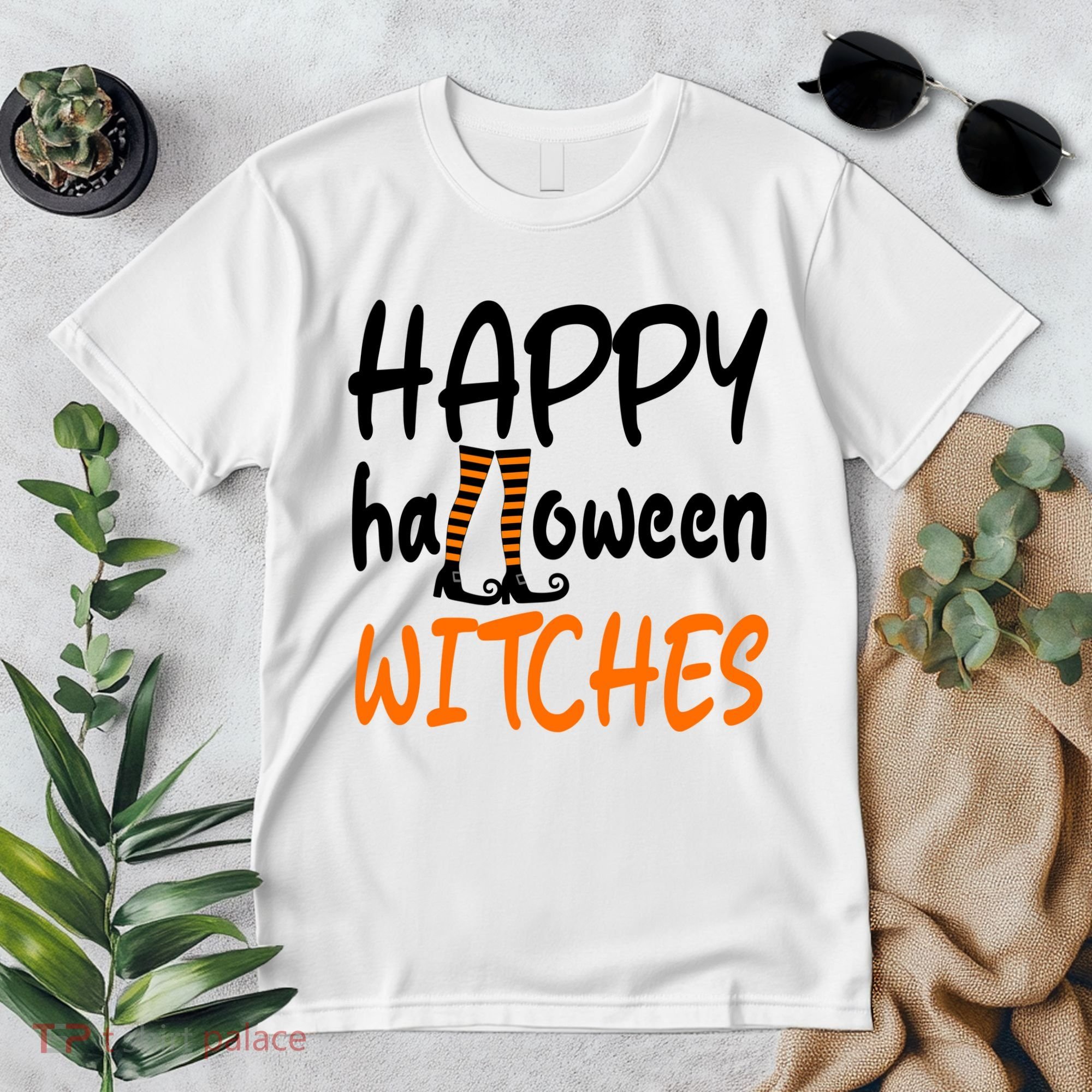 Happy Halloween Witches Cute Premium T-Shirt
