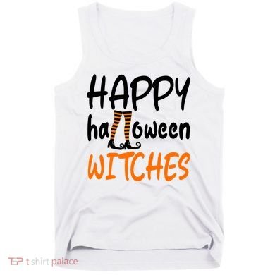 Happy Halloween Witches Cute Tank Top