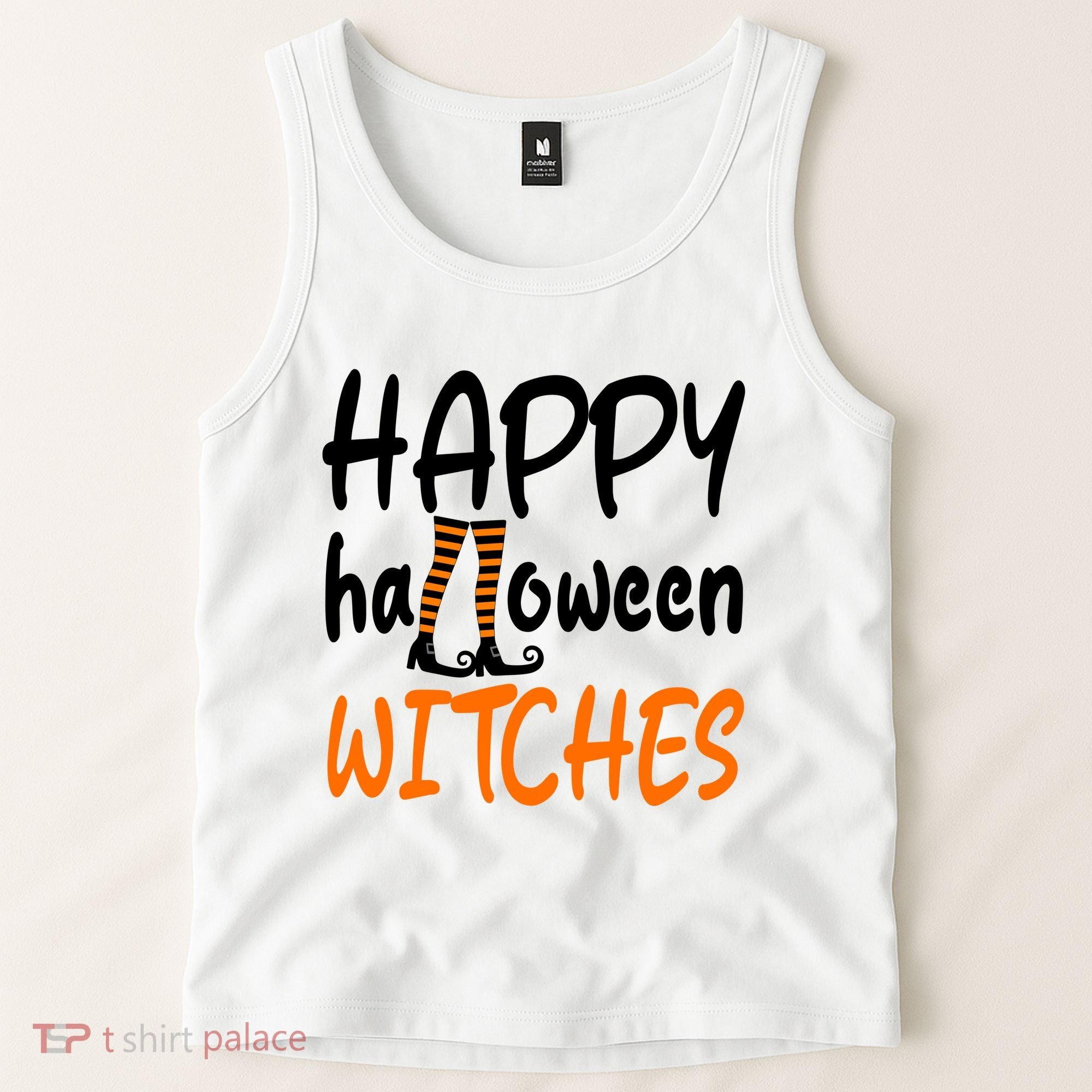 Happy Halloween Witches Cute Tank Top