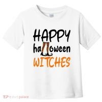 Happy Halloween Witches Cute Toddler T-Shirt thumb 0