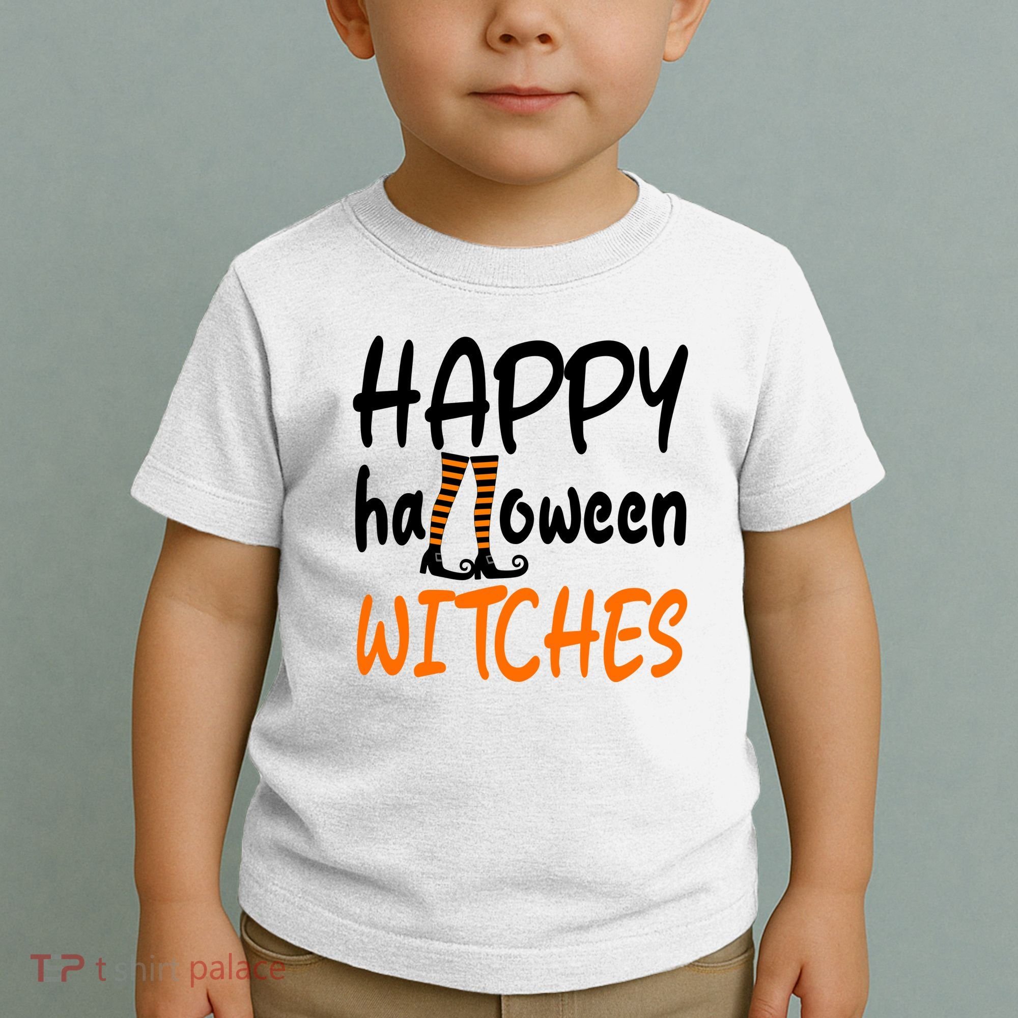 Happy Halloween Witches Cute Toddler T-Shirt