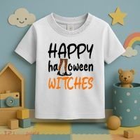 Happy Halloween Witches Cute Toddler T-Shirt thumb 3