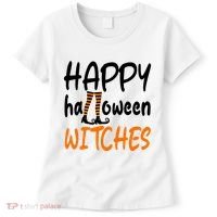 Happy Halloween Witches Cute Women's T-Shirt thumb 0