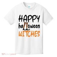Happy Halloween Witches Cute Kids T-Shirt thumb 0
