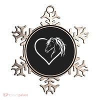 Horse Head With A Heart Riding Horse Ornament thumb 0