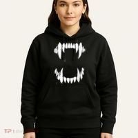 Halloween Horror Wolf Dog Vampire Monster Teeth Costume Hoodie thumb 5