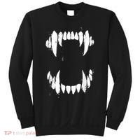 Halloween Horror Wolf Dog Vampire Monster Teeth Costume Sweatshirt thumb 0