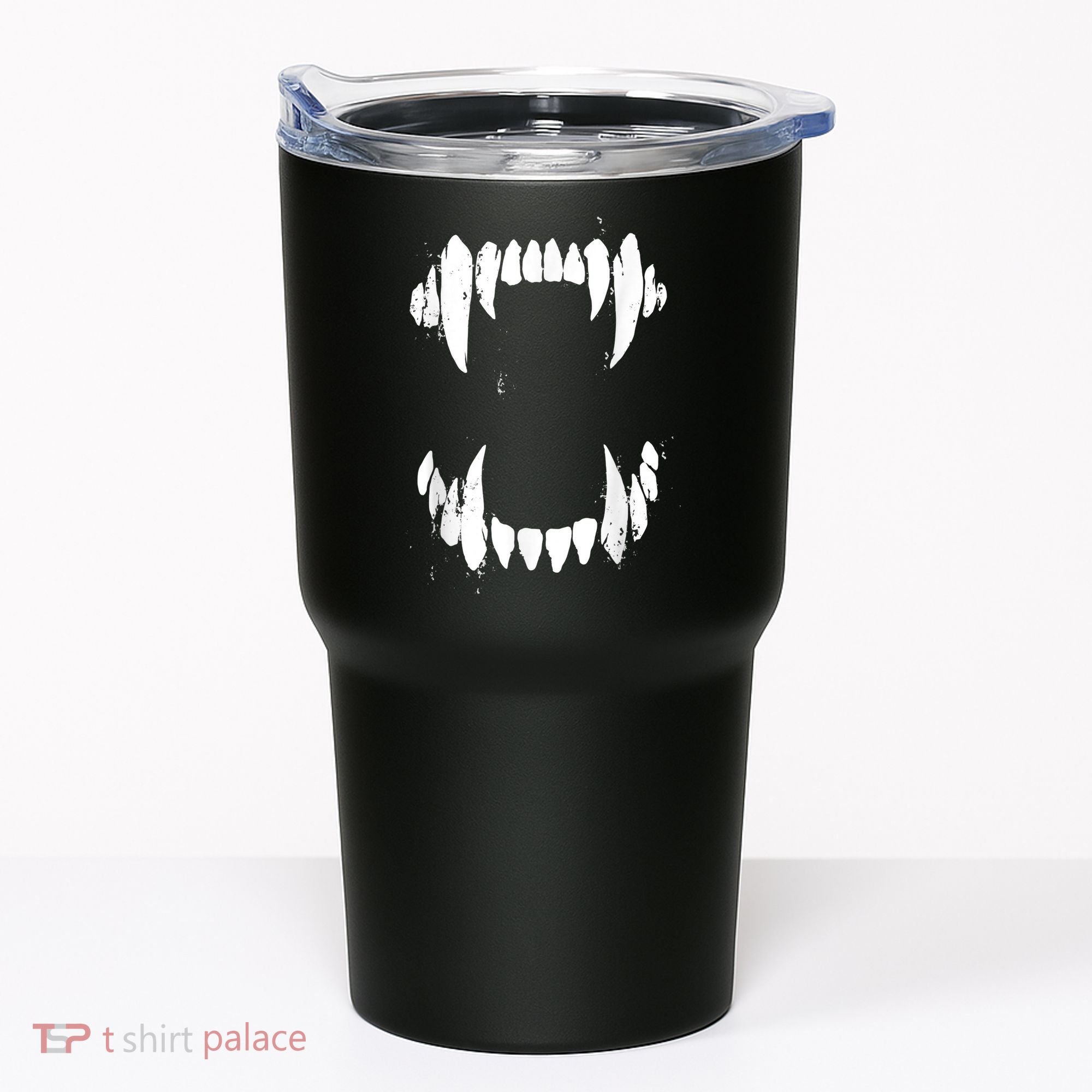 Halloween Horror Wolf Dog Vampire Monster Teeth Costume Tumbler