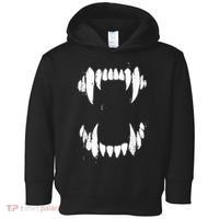 Halloween Horror Wolf Dog Vampire Monster Teeth Costume Toddler Hoodie thumb 0