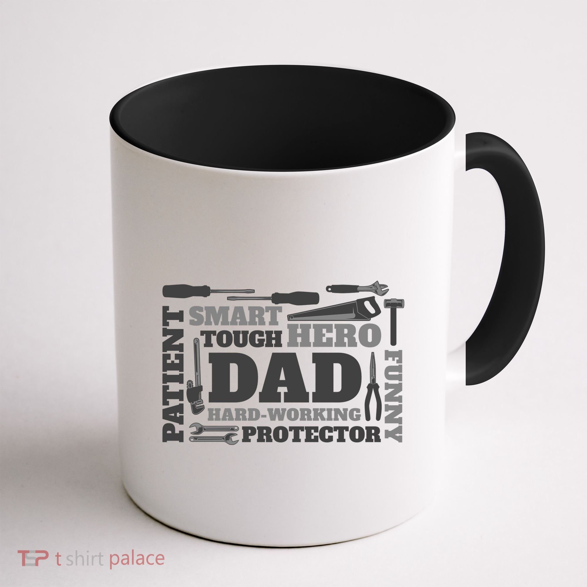 Hero Hard Working Dad Fathers Day Gift Coffee Mug
