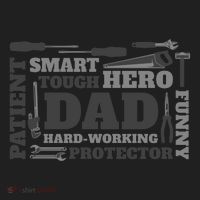 Hero Hard Working Dad Fathers Day Gift Beanie thumb 2
