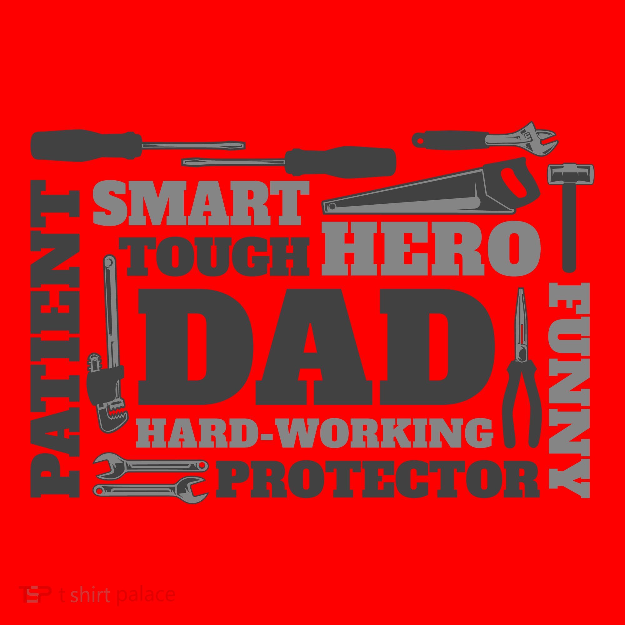 Hero Hard Working Dad Fathers Day Gift Santa Hat