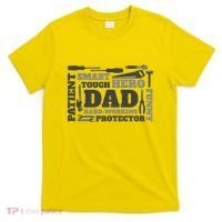 Hero Hard Working Dad Fathers Day Gift T-Shirt thumb 0