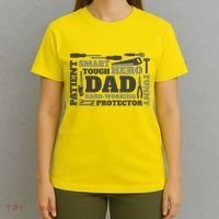 Hero Hard Working Dad Fathers Day Gift T-Shirt thumb 4