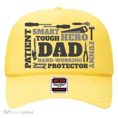 Hero Hard Working Dad Fathers Day Gift Hat